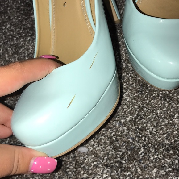 Mint Green Heels - Picture 2 of 4